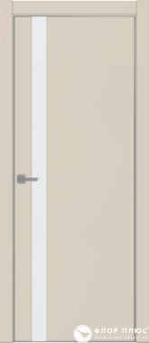 Дверь межкомнатная UBERTURE Тамбурат ПДТЗм 4104 Магнолия серая кромка