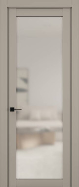 Дверь межкомнатная Hausdoors Керамик бежевый 2 New Classic ст.просветленное