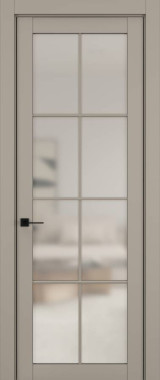 Дверь межкомнатная Hausdoors Керамик бежевый 5 New Classic ст.просветленное