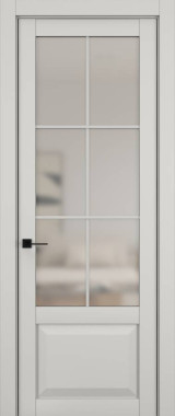 Дверь межкомнатная Hausdoors Керамик слоновая кость 6 New Classic ст.просветленное