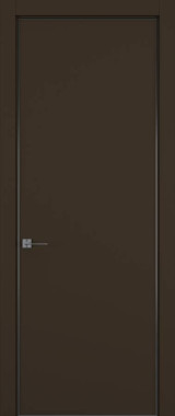 Дверь межкомнатная Hausdoors Керамик коричневый 1 Minimalism R REVERSE кромка матовая