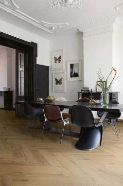 ПВХ плитка Quick Step Vinyl Flex PRISTINE Коричневый оcенний дуб
