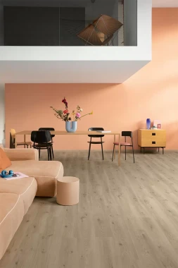 ПВХ плитка Quick Step Vinyl Flex LIV Морской бриз теплый тауп