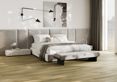 Кварцевый ламинат (SPC) Fargo Bevel Дуб Мерида 50-6191-6