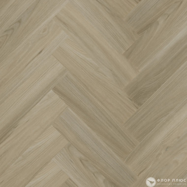 Кварцевый ламинат (SPC) Fargo Herringbone Вяз Оксфорд
