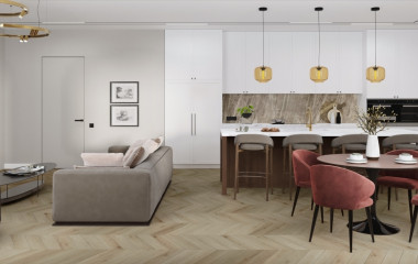 ПВХ плитка DAMY FLOOR Chevron LVT Версаль