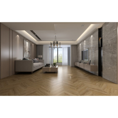 Кварцевый ламинат (SPC) DamyFloor Chevron Лувр