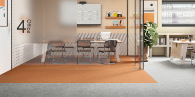 Ковровая плитка AW Maxima 85 - Terracotta